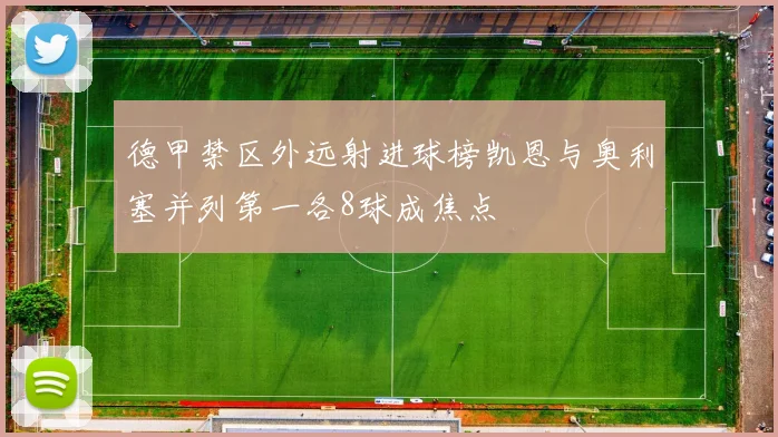 德甲禁区外远射进球榜凯恩与奥利塞并列第一各8球成焦点